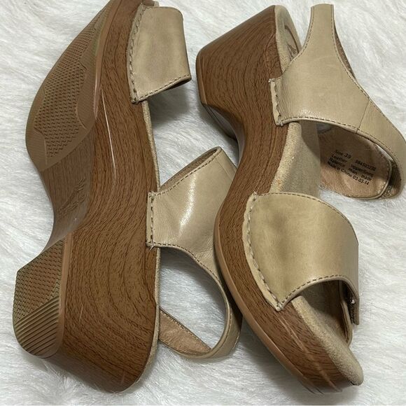 Dansko Tan Sonnet Leather Strap Sandal --‎ EU39/US 9 - Picture 6 of 9